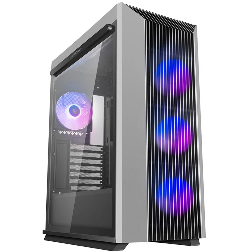 Компьютерный корпус, Deepcool, CL500F R-CL500-BKNMA4N-A-1, ATX/Micro ATX/Mini-ITX, USB 3.1*2, HD-Audio+Mic, Кулер 4*120см ARGB, Высота процессорного кулера до 165мм, Длина VGA до 330мм, 2*3.5"/2*2.5