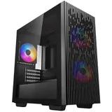 Компьютерный корпус Deepcool MATREXX 40 3FS DP-MATX-MATREXX40-3FS, Mini-ITX/Micro ATX, USB 3.0/2.0, Без Б/П, Чёрный