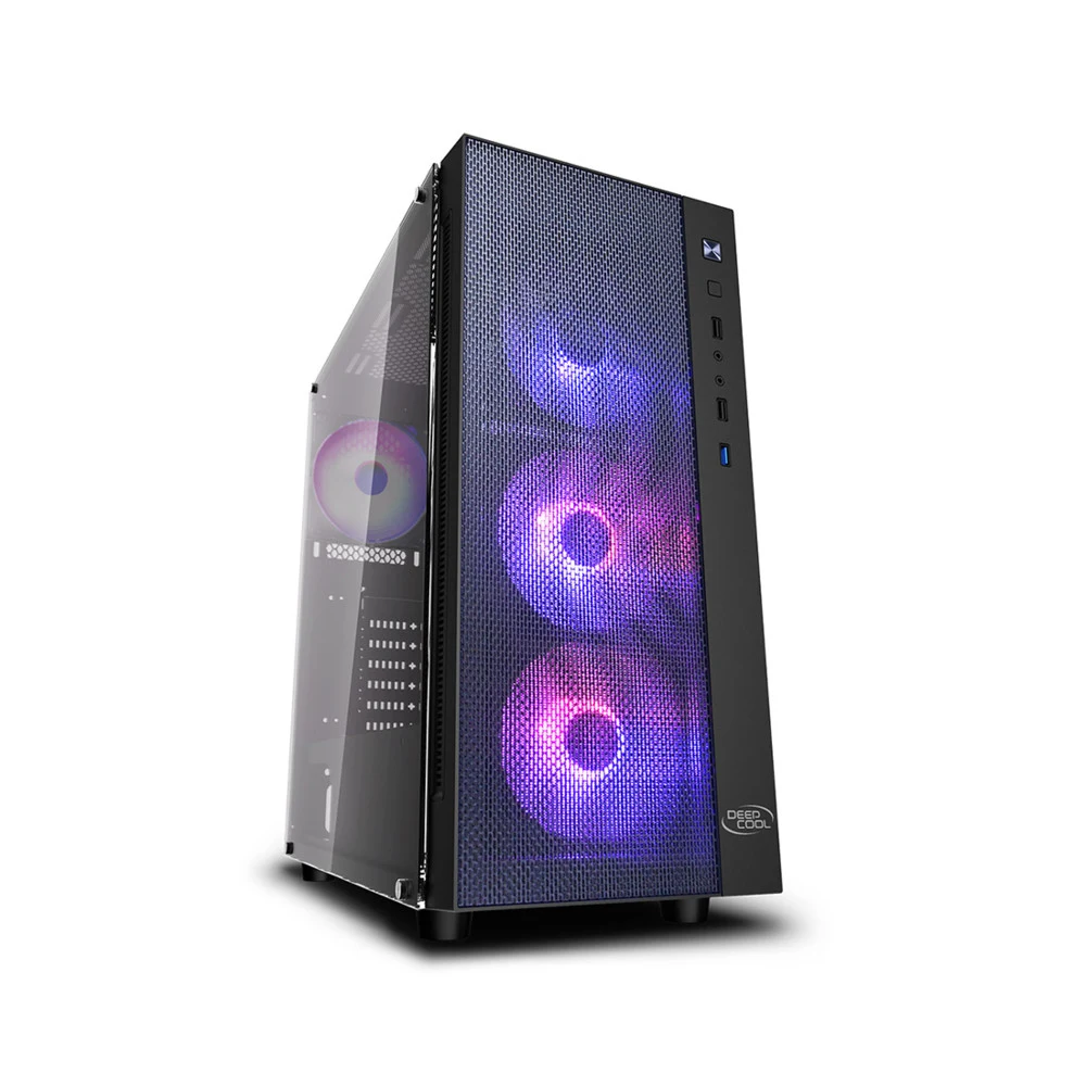 Компьютерный корпус Deepcool MATREXX 55 MESH ADD-RGB 4F без Б/П Компьютерный корпус, Deepcool, MATREXX 55 MESH ADD-RGB 4F, DP-ATX-MATREXX55-MESH-AR-4F, E-ATX/ATX/Micro ATX, USB 3.0*1/2.0*2, HD-Audio