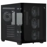 Компьютерный корпус, Deepcool, CG530U 4F R-CG530U-BKAGA4-G, ATX/Micro ATX/Mini-ITX, USB Tyoe-C/3.0*2, Audio+Mic, 4*120mm ARGB, Высота процессорного кулера до 160мм, Длина VGA до 410мм, 2*3.5"/2+1*2.