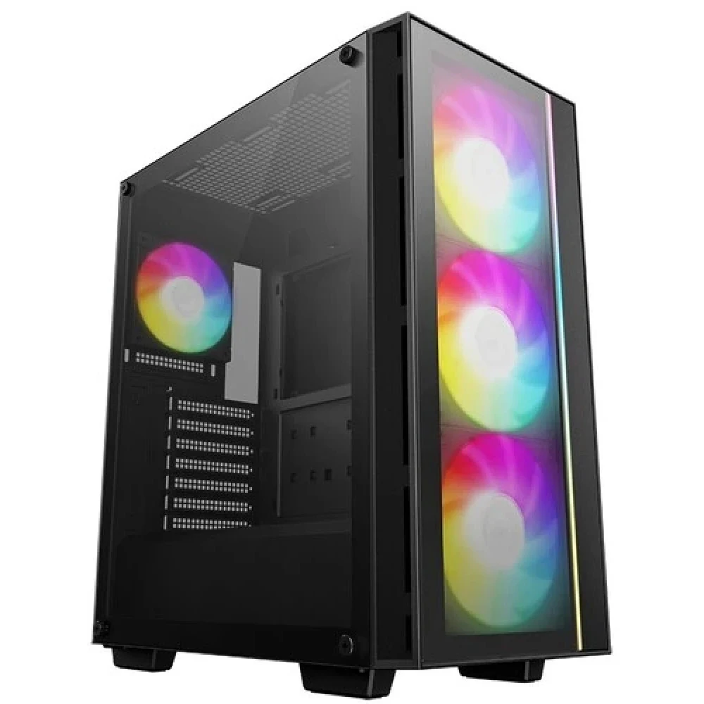 Корпус MidiTower Deepcool MATREXX 55 V4 Black (ATX, ARGB, без БП, 2xUSB3.2 Type-A) (R-MATREXX55-BKADA4-G-4)