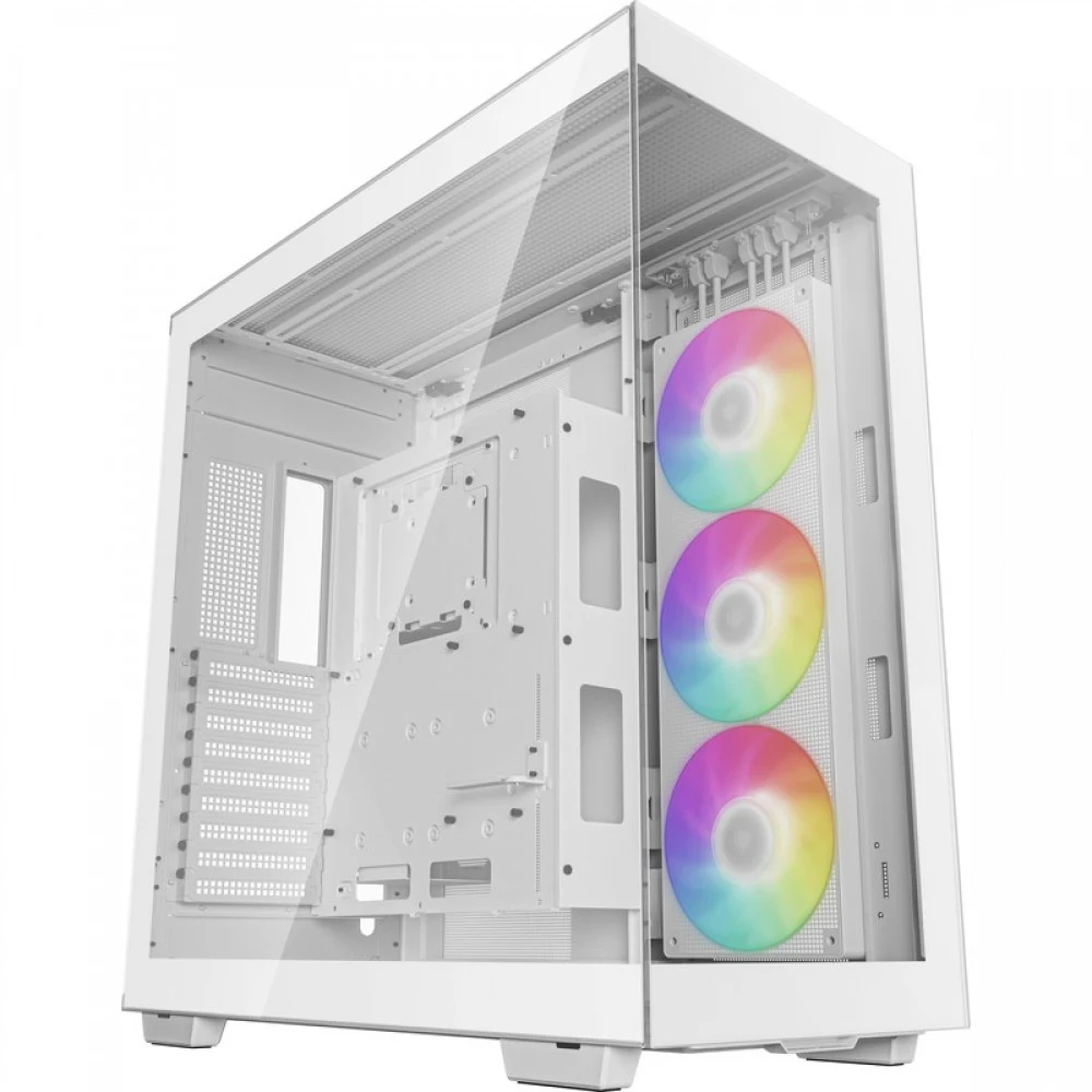 Компьютерный корпус, Deepcool, CH780 WH R-CH780-WHADE41-G-1, E-ATX/ATX/Micro ATX/Mini-ITX, USB 3.1*1/3.0*4, HD-Audio+Mic, Кулер 1*420см ARGB, Высота процессорного кулера до 132мм, Длина VGA до 480мм
