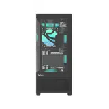 Компьютерный корпус, Formula V, Crystal E1 Floe Black, ATX/micro ATX/ITX, USB Type C*1/3.0*2, HD-Audio, Кулер 3*120мм Floe ARPW, Высота процессорного кулера до 160мм, Длина VGA до 400мм, 2*3.5"/3*2.