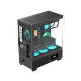 Компьютерный корпус, Formula V, Crystal E1 Floe Black, ATX/micro ATX/ITX, USB Type C*1/3.0*2, HD-Audio, Кулер 3*120мм Floe ARPW, Высота процессорного кулера до 160мм, Длина VGA до 400мм, 2*3.5"/3*2.