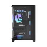 Компьютерный корпус, Formula V, Crystal U2 Floe Black, ATX/micro ATX/mini-ITX, USB Type C/3.0/2.0, HD-Audio, Кулер 4*120мм Floe ARPW, Высота процессорного кулера до 160мм, Длина VGA до 410мм, 2*3.5"