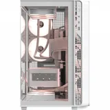 Компьютерный корпус, Formula V, Crystal Z7 PA White, EATX/ATX/micro ATX, USB Type C/3.0*1, HD-Audio, Кулер 4*120 мм ARGB, Высота процессорного кулера до 175мм, Длина VGA до 435мм, 3*3.5"/1*2.5", Тол