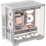 Компьютерный корпус, Formula V, Crystal Z7 PA White, EATX/ATX/micro ATX, USB Type C/3.0*1, HD-Audio, Кулер 4*120 мм ARGB, Высота процессорного кулера до 175мм, Длина VGA до 435мм, 3*3.5"/1*2.5", Тол