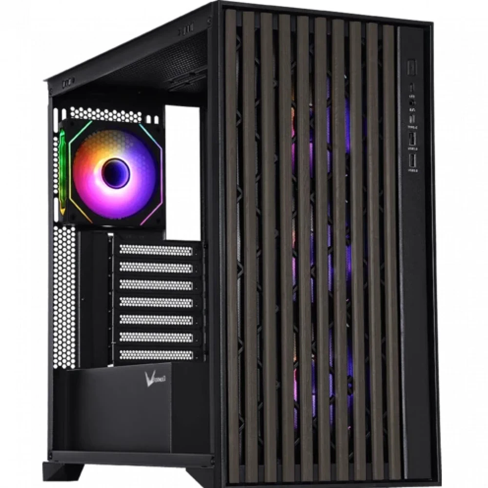 Корпус Formula TimberLine T0 белый ATX 6x120mm 6x140mm 2xUSB3.0 audio [TIMBERLINE T0]