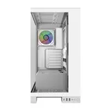 Кейс M540-WA, Panoramic ATX Mid Tower, ATX(BTF), M-ATX, Mini-ITX, USB3.0 x 2, Type-C, TG, White