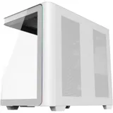 Корпус FSP M580-WP, Panoramic ATX Mid Tower, ATX(BTF), M-ATX, Mini-ITX, USB3.0 x 2, Type-C, Curved Glass, White