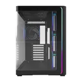 Кейс M580-BP, Panoramic ATX Mid Tower, ATX(BTF), M-ATX, Mini-ITX, USB3.0 x 2, Type-C, Curved Glass, Black