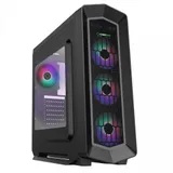 Компьютерный корпус, Gamemax, Asgard G516-FRGB, 12951600012, ATX/m-ATX/Mini ITX, 1xUSB3.0+2xUSB2.0, HD-Audio, Высота процессорного кулера 160, Длина VGA 360, 2*3.5/2*2.5, Без Б/П, Чёрный