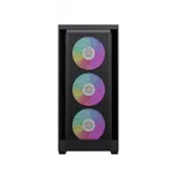 Компьютерный корпус, Gamemax, Defender MB, 9101-0600R0014, M-ATX, USB2.0*2/ USB3.1*1/ HD-Audio, Кулер 4*120мм ARGB, Высота процессорного кулера 165мм, Длина VGA 410мм, Количество отсеков 2*3,5" / 3*