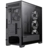 Компьютерный корпус mATX, без блока питания/ Gamemax Destroyer TGB mATX case, black, w/o psu, w/1xUSB3.0+2xUSB2.0, Combo Audio, w/3x12cm ARGB front fan (1xFN-12A-M6I, 2xFN-12A-S6I), w/1x12cm ARGB re