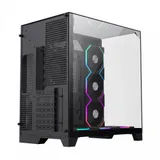 Компьютерный корпус, Gamemax, Infinity Pro BK, 14100903090, Mid Tower, ATX/m-ATX/ITX, USB 3.0*1/ Type-C*1/ HD Audio, 5*120мм ARGB вентиляторы, Высота процессорного кулера 160мм, Длина VGA 400мм, Кол