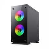 Корпус GameMax M65, MidTower, mATX, Black