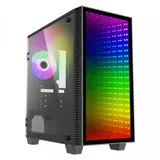 Корпус GameMax Mini Abyss MFG.H608, Mini Tower, mATX, Black, 2x3.5"/2x2.5" HDD, 2xUSB, Mic+Audio