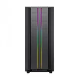 Корпус ПК без БП GameMax Precision Black &lt MATX, 1x120FAN, 1x140COC&gt