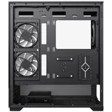 Корпус GameMax Vista AB, Mid Tower, ATX, Black, 2x3.5"/2x2.5" HDD, Mic+Audio