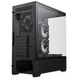 Корпус GameMax Vista AB, Mid Tower, ATX, Black, 2x3.5"/2x2.5" HDD, Mic+Audio