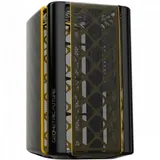 Корпус ПК без блока питания/ Case Geometric Future Model 2 The Ark, Mini-Tower, no fans, 3xUSB-A 3.0, 1xUSB 3.2 Type-C, mATX, mITX Black/Gold