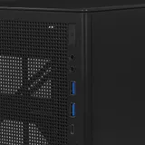 Компьютерный корпус GigaByte AORUS C400 GLASS, Без БП, 2xUSB3.0/Type-C, 4xARGB, Glass, Black, ATX