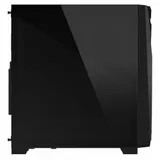 C301 Glass MidTower, ATX, USB-C x1, USB3.0 x2, Audio I/O, GPU:400mm, Black, TG