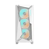 Компьютерный корпус GigaByte C301 GLASS WHITE V2, Без БП, 2xUSB3.0/Type-C, 4xARGB, White, E-ATX