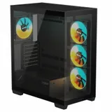 Корпус Gigabyte C500 Panoramic Stealth без БП черный (GB-C500P ST)
