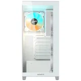 Компьютерный корпус GigaByte C500 PANORAMIC STEALTH ICE, Без БП, 2xUSB3.0/Type-C, 4xARGB, White, ATX