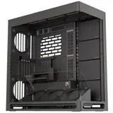 Компьютерный корпус, HAVN, HS 420 VGPU BK (HVN-CA-HS420-08), E-ATX/ATX/Micro ATX, USB 1*Type C/2*3.2, HD-Audio, Высота процессорного кулера до 185 мм, Длина VGA до 480мм, 5*3.5"/5*2.5", Толщина 0,8м