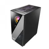 Компьютерный корпус, Huntkey, GX660T, ATX/Micro ATX, USB 2*3.0/2*2.0, HD-Audio+Mic, Кулер 3*12см ARGB, Высота процессорного кулера до 160 мм, Длина VGA до 330мм, 2*3.5"/3*2.5", Слот 7, Толщина 0,5мм