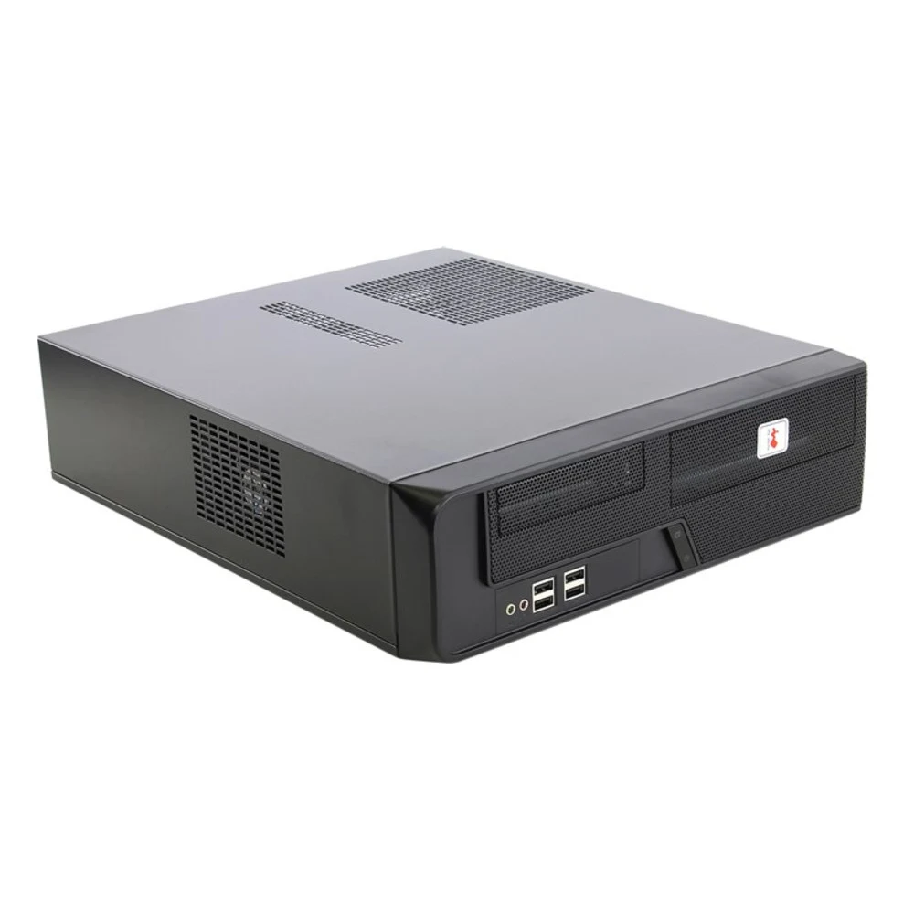 Корпус Slim Case InWin CJ708BL IP-S265AU7-2 80plus Bronze, U3*2+U2*2+A(HD)+TYPE 3.1C + FAN 80*15mm + intrusion switch Micro-ATX, mini-ITX