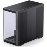 Корпус без блока питания/ Корпус JONSBO D300 Black MATX без БП, боковая панель из закаленного стекла, mini-ITX, micro-ATX, черный