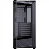 Компьютерный корпус, Jonsbo, D400 Black, Mid-Tower, ATX/M-ATX/m-ITX, Type-C*1/USB3.0*2, Audio+Mic, Высота процессорного кулера до 169 мм, Длина VGA до 450 мм, 1*2.5"/1*3,5", Сталь, Пластик, Закаленн