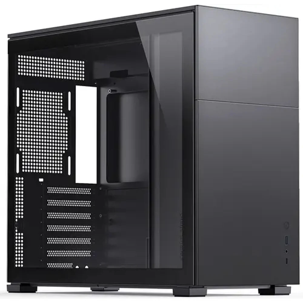 Корпус без блока питания/ Корпус JONSBO D41 STD Black ATX без БП, боковая панель из закаленного стекла, mini-ITX, micro-ATX, ATX, черный