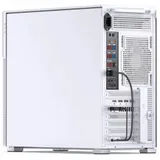 Корпус без блока питания/ Корпус JONSBO D41 STD SC White ATX без БП, боковая панель из закаленного стекла, 8" Color TFT-LCD screen, mini-ITX, micro-ATX, ATX, белый