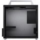 Компьютерный корпус, Jonsbo, T8 PLUS, T8 PLUS Silver, Mini-Tower, ITX, Type-C, USB 3.0*1, 1*140мм. Высота процессорного кулера до 135 мм, Длина VGA до 270 мм, 4*2,5" или 3*2,5"+120мм вентилятор ,Ста