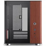 Корпус без блока питания/ Корпус JONSBO TK-0 Black ITX без БП, mini-ITX, micro-ATX, ATX, черный