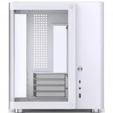 Компьютерный корпус, Jonsbo,TK-1, TK-1 White, Micro-Tower, M-ATX/M-ITX, USB3.2 Type-C*1/USB3.0*1, Audio+Mic, Высота процессорного кулера до 165мм, Длина VGA до 280мм, 2*3,5" или 2*2.5"/1*3.5", Сталь