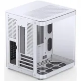 Компьютерный корпус, Jonsbo,TK-1, TK-1 White, Micro-Tower, M-ATX/M-ITX, USB3.2 Type-C*1/USB3.0*1, Audio+Mic, Высота процессорного кулера до 165мм, Длина VGA до 280мм, 2*3,5" или 2*2.5"/1*3.5", Сталь