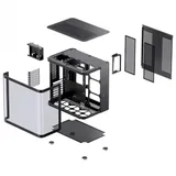 Компьютерный корпус, Jonsbo, TK-2, TK-2 , Midi-Tower, ATX/ITX/Micro ATX, USB Type-C*1/USB 3.0*1/Audio+Mic*1, Высота процессорного куллера 165мм, Длина VGA до 220мм, 1*2,5"/2*3,5", 300*408*435мм, Без