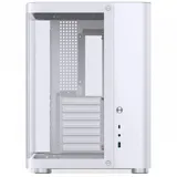 Компьютерный корпус, Jonsbo, TK-2, TK-2 White, Midi-Tower, ATX/ITX/Micro ATX, USB Type-C*1/USB 3.0*1/Audio+Mic*1, Высота процессорного куллера 165мм, Длина VGA до 220мм, 1*2,5"/2*3,5", Сталь, Закале