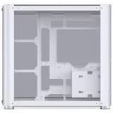 Компьютерный корпус, Jonsbo, TK-2, TK-2 White, Midi-Tower, ATX/ITX/Micro ATX, USB Type-C*1/USB 3.0*1/Audio+Mic*1, Высота процессорного куллера 165мм, Длина VGA до 220мм, 1*2,5"/2*3,5", Сталь, Закале