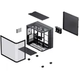 Корпус без блока питания/ JONSBO Computer Case TK-3 black