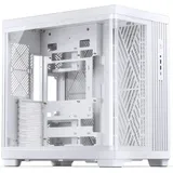 Корпус без блока питания/ Case JONSBO TK-4, Midi-Tower, TG, no fan, 2xUSB-A 3.0 + 1xUSB-C 3.2, ATX, mATX, mITX White