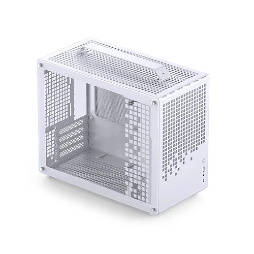 Компьютерный корпус, Jonsbo, Z20, Z20 White, Mini-Tower, Mini-ITX/Micro-ATX, USB 3.2 Type-A*1/USB 3.2 Type-C*1/Audio+Mic*1, Высота процессорного куллера 164мм, Длина VGA до 363мм, 3*2,5"/1*3,5", Ста