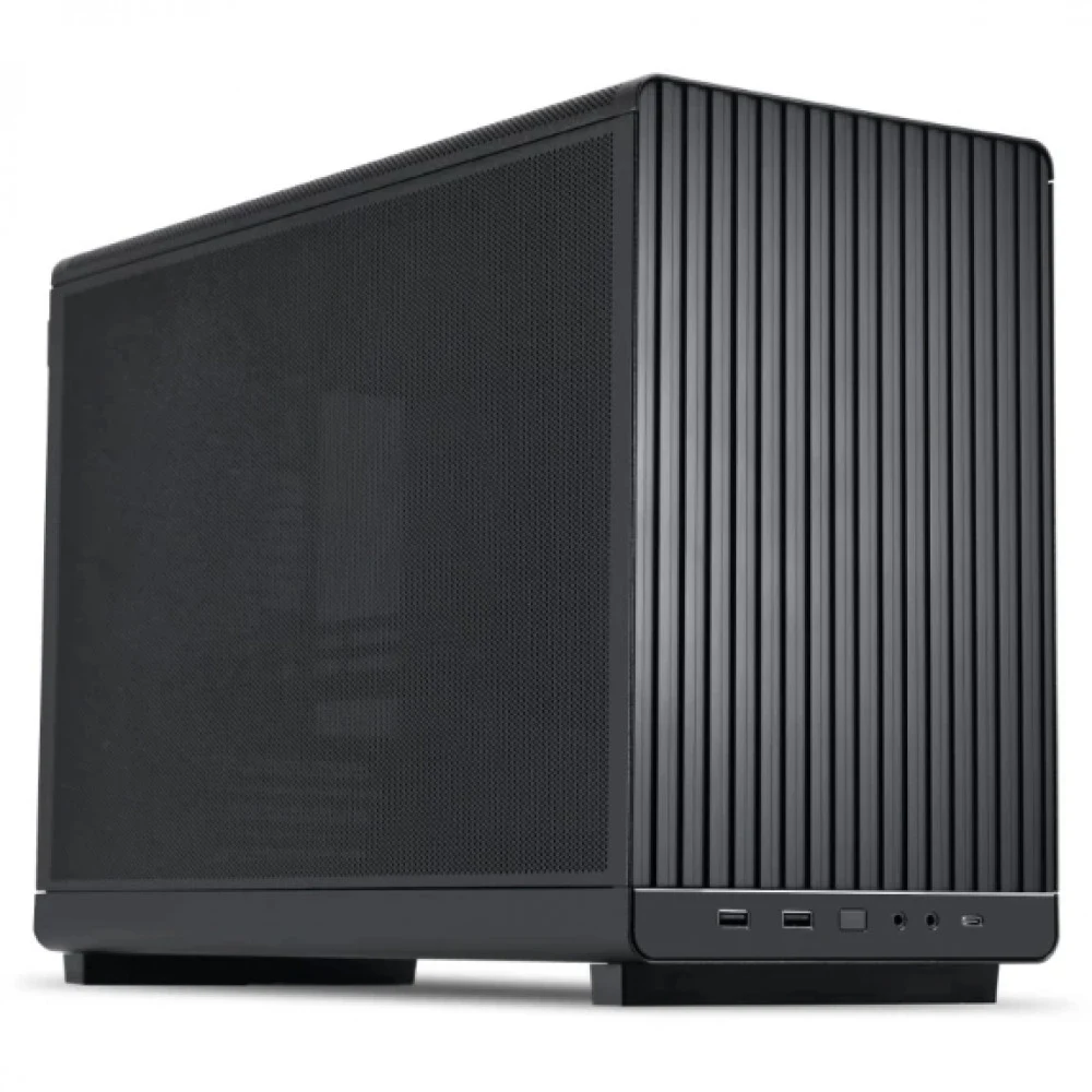Корпус MidiTower Lian Li A3-mATX Black (mATX, без БП, 2*USB3.0 Type-A + USB3.1 Type-C) (G99.A3X.00)
