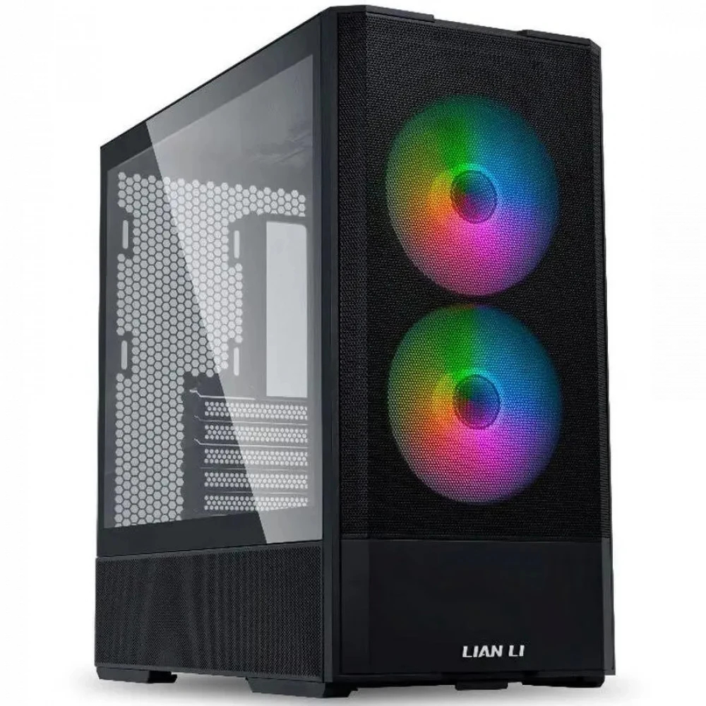 Корпус Lian-Li Lancool 207 черный без БП ATX 4x120mm 2x140mm 2xUSB3.0 audio bott PSU
