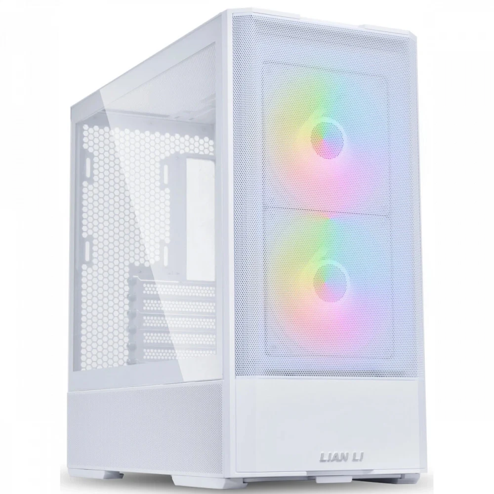 Корпус Lian Li Lancool 207 White ATX/m-ATX/m-ITX пылевой фильтр, спереди предустановлено 2x140mm ARGB Fan, снизу 2x120mm, 1xTypeC, 2xUSB3.0, PWM Fan, White G99.LAN207RW.10R